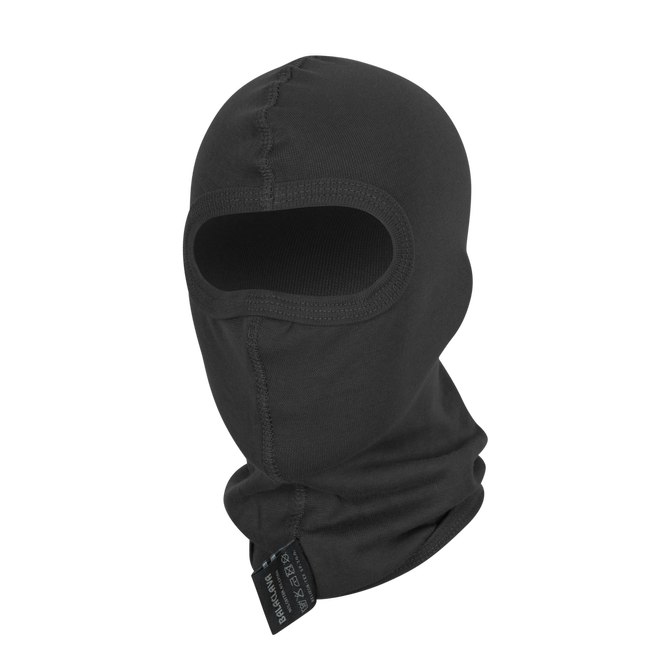 COTTON BALACLAVA WITH ONE HOLE - HELIKON-TEX - BLACK