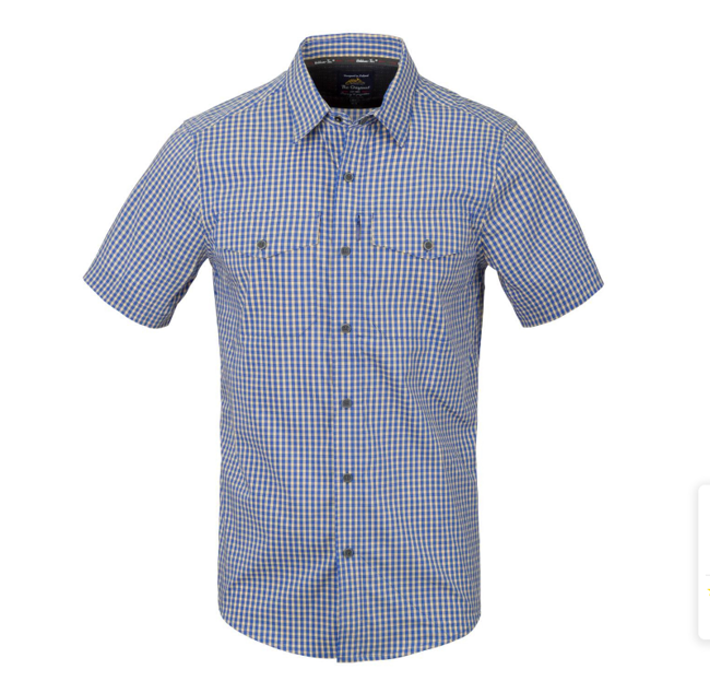 Covert Concealed Carry Short Sleeve Shirt - Blue