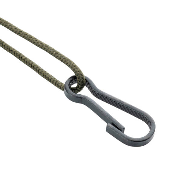 D-Ring Safety Cable - Olive - M-Tac 