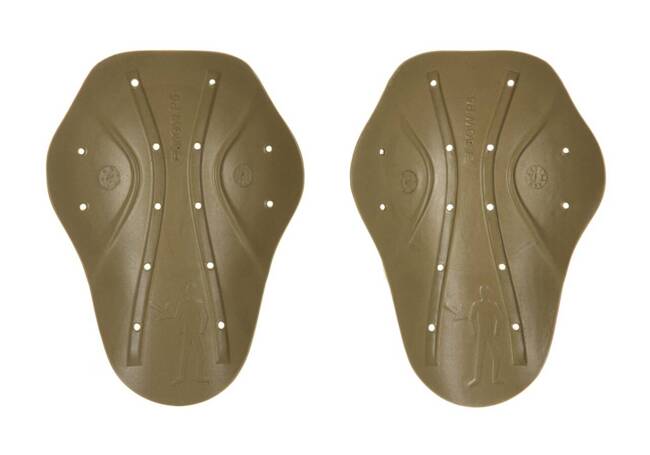 D3O PROFESSIONAL ELBOW PADS P5 - OD GREEN - CLAWGEAR