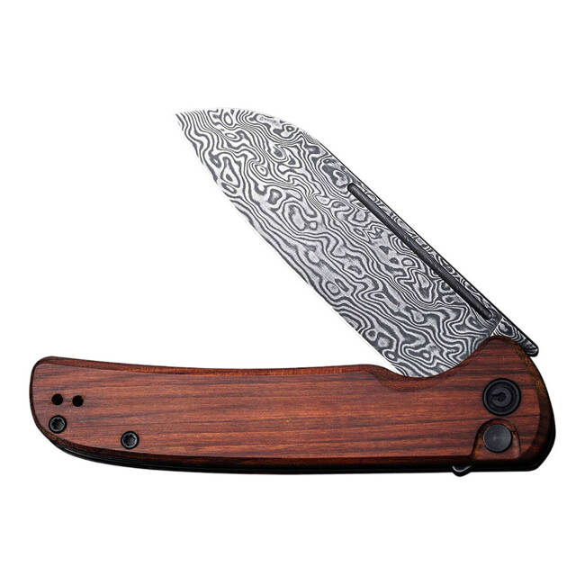 DAMASCUS KNIFE CHEVALIER DAMASCUS CUIBOURTIA - CIVIVI