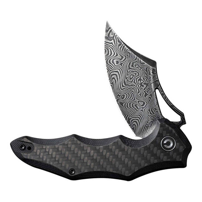 DAMASCUS KNIFE CHIRO CF G10 DAMASCUS - CIVIVI