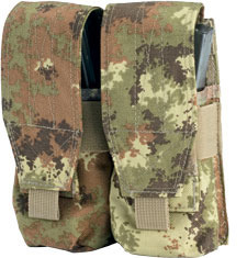 DOUBLE MAGAZINE POUCH - M4+AK - DEFCON 5® - VEGETATO ITALIANO