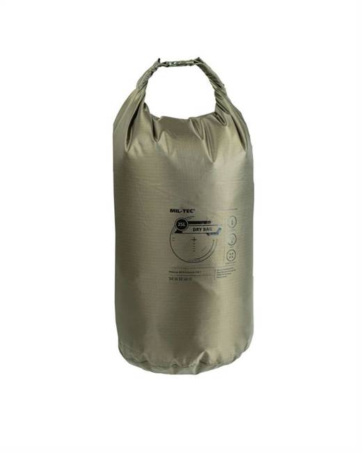 DRY BAG - 25 L - Mil-Tec® - OD (Olive Drab)