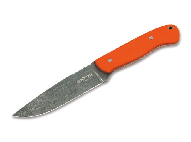 Drikas Orange Fixed Blade-Böker Manufaktur Solingen