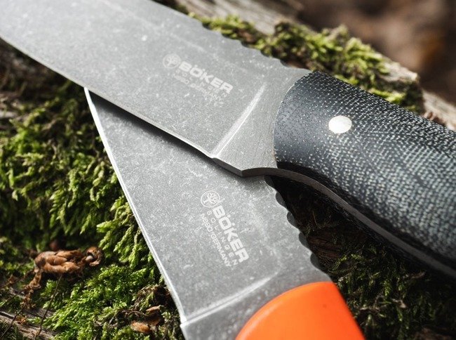 Drikas Orange Fixed Blade-Böker Manufaktur Solingen