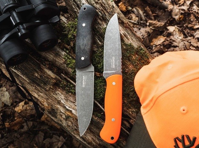 Drikas Orange Fixed Blade-Böker Manufaktur Solingen