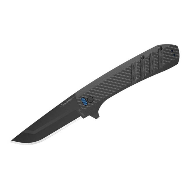 EDC KNIFE RAZOR VX4 3.0" CF G10 ALL BLACK - OUTDOOR EDGE