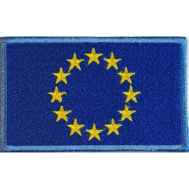 EU flag, with sewing application - 75 x 45 mm