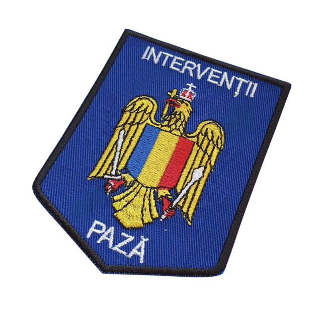 Emblema Interventii Paza, cu aplicare termica