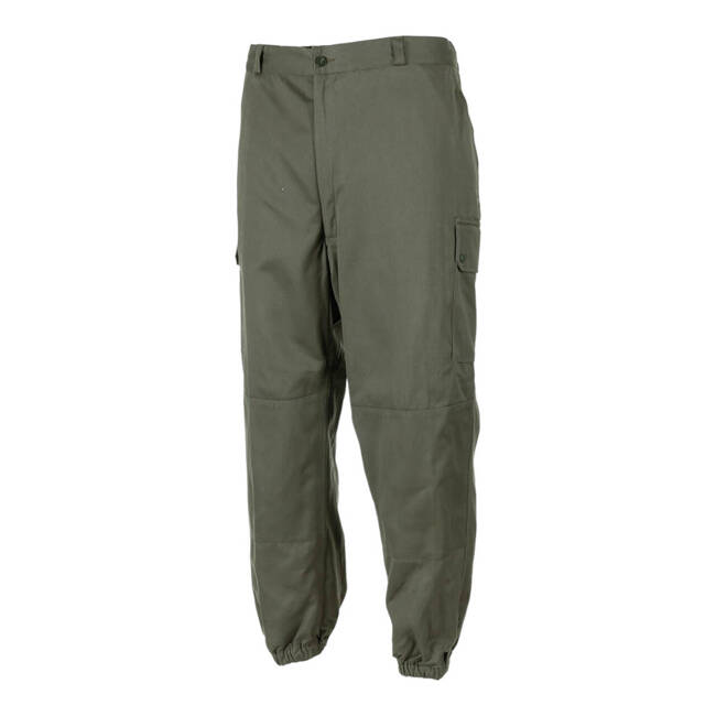 F2 FIELD PANTS, OD GREEN - MILITARY SURPLUS FROM FRENCH ARMY - LIKE NEW