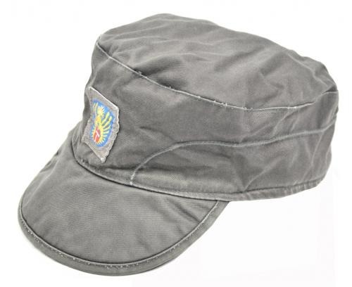 FIELD CAP M/71 - GREY - MILITARY SURPLUS DANISH ARMY - USED