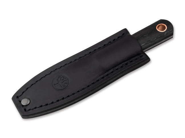 FIXED BLADE KNIFE - BARLOW BFF DAMASC - BROWN 