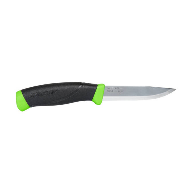 FIXED BLADE KNIFE - COMPANION - STAINLESS STEEL - MORAKNIV® - GREEN 