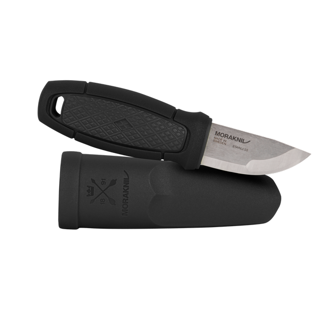 FIXED BLADE KNIFE - ELDRIS - STAINLESS STEEL - MORAKNIV® - BLACK