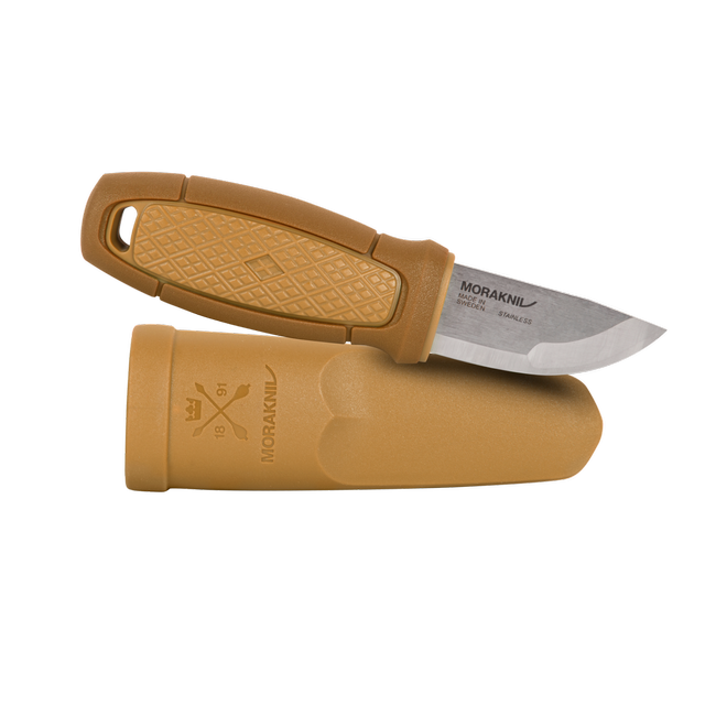 FIXED BLADE KNIFE - ELDRIS - STAINLESS STEEL - MORAKNIV® - YELLOW