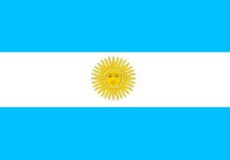 FLAG (91 x 152) cm ARGENTINA