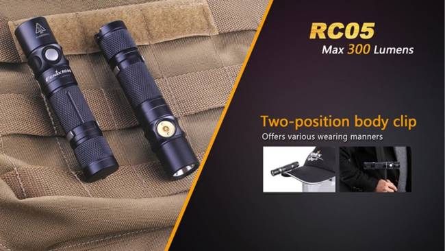 FLASHLIGHT - RC05 - FENIX®