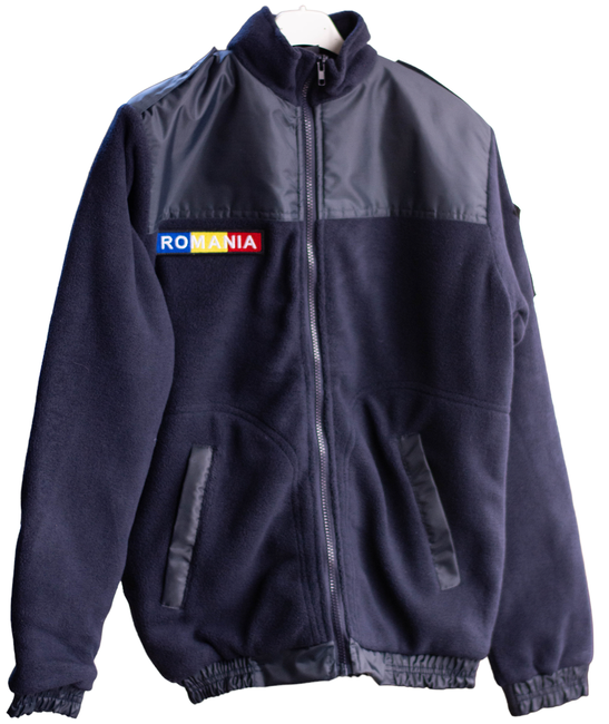 FLEECE JACKET - AUTUMN/WINTER - WITH EMBLEMS - ANP