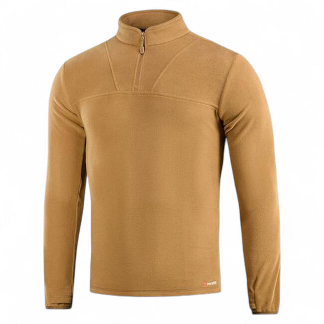 FLEECE SWEATER - DELTA - POLARTEC - COYOTE  - M-TAC