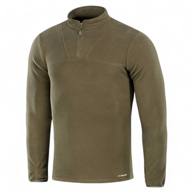 FLEECE SWEATER - DELTA - POLARTEC - DARK OLIVE - M-TAC