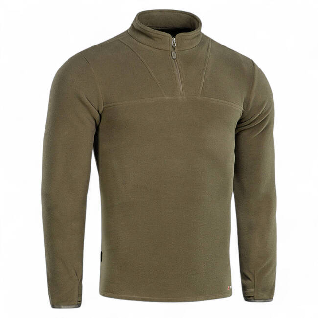 FLEECE SWEATER - DELTA - POLARTEC - DARK OLIVE - M-TAC