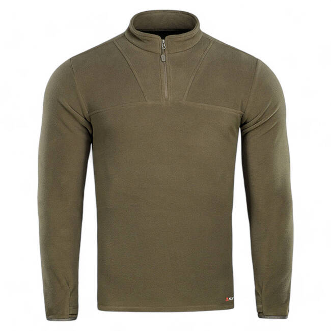 FLEECE SWEATER - DELTA - POLARTEC - DARK OLIVE - M-TAC