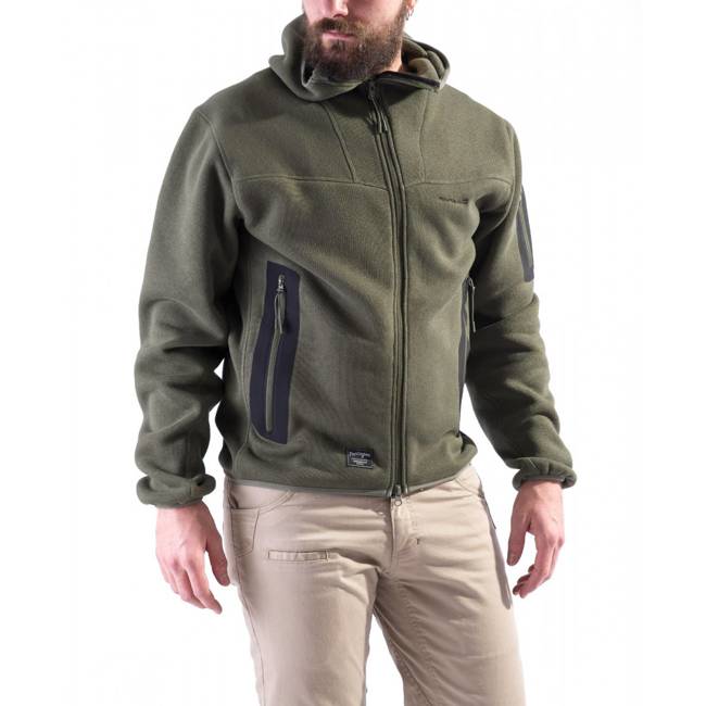 FLEECE SWEATER - "FALCON PRO" - PENTAGON® - CAMO GREEN