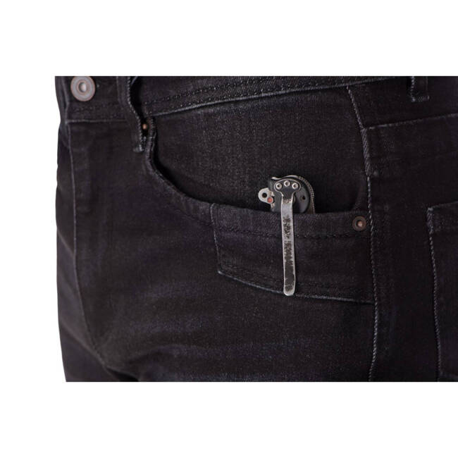 FLEX DENIM TACTICAL JEANS - BLACK GREY WASHED - CLAWGEAR