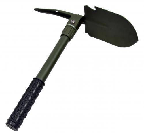 FOLDING SHOVEL SET 3 IN 1 - OLIVE 