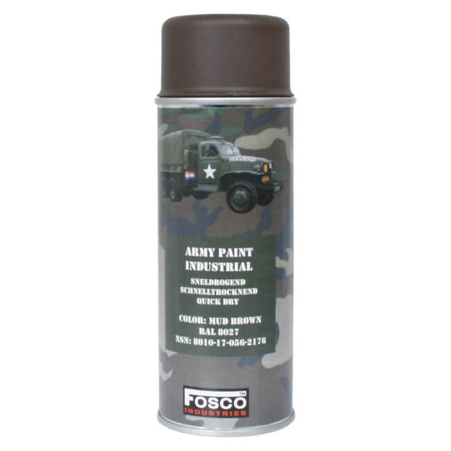 FOSCO - Camouflage Paint RAL 8027 - Mud Brown