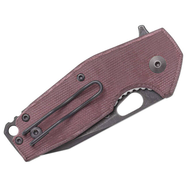 FOX SURU MICARTA BURGUNDY POCKET KNIFE