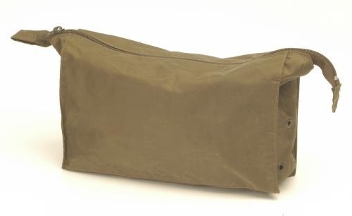 GERMAN ARMY O.D. TOILET BAG USED