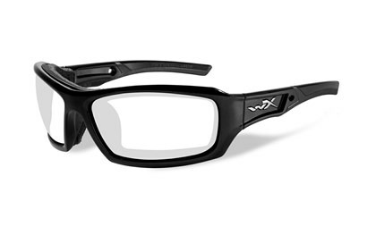 Glasses - Wileyx - ECHO Clear Gloss Black Frame