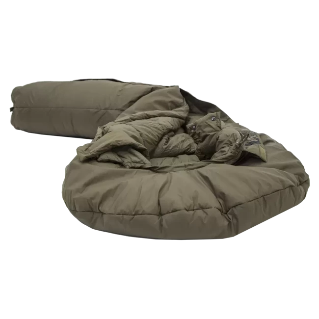 HIGH PERFORMANCE WINTER SLEEPING BAG - OLIVE GREEN - DEFENCE 6 - CARINTHIA