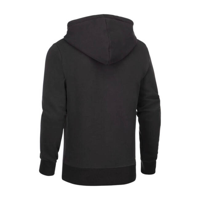 HOODIE WITH ZIPPER AND CG LOGO - BLACK - CLAWGEAR