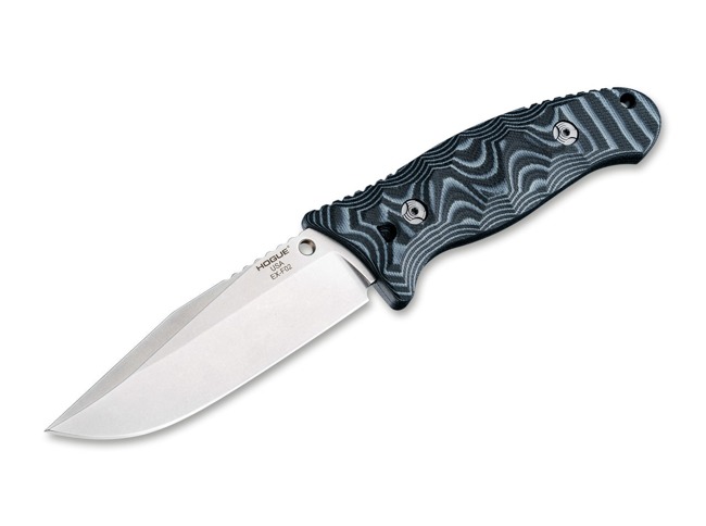 Hogue EX-F02 4.5 Satin G-Mascus Blue Knife 