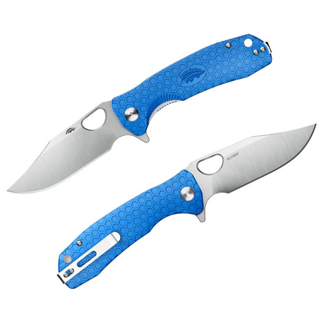 Honey Badger - BLUE - SMALL - CLIPPOINT POCKET KNIFE 