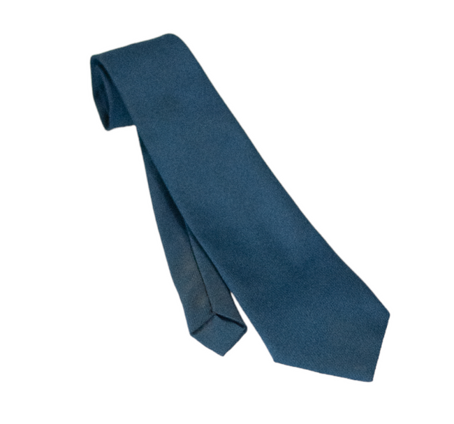 Horia officer's tie, Select weave - Blue - Surplus Romanian Army