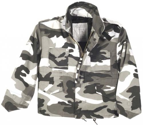 JACKET KIDS US M65 URBAN CAMO