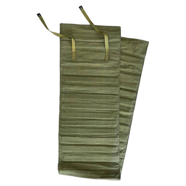 KEVLAR PROTECTIVE COVER - TEXTILE STRAPS - MILITARY SURPLUS ROMANIAN ARMY - OD GREEN - IN GOOD CONDITION 