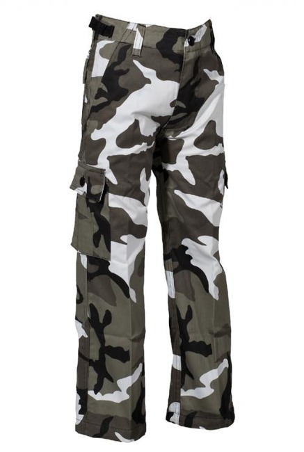 KIDS PANTS US FIELD URBAN CAMO 