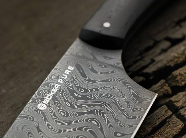 KITCHEN KNIFE DAMASCUS PURE CHEF'S KNIFE - BOKER