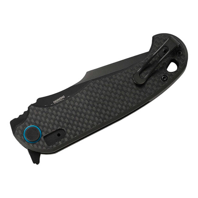 KNIFE WITH ASSISTED OPENER P.S.D. BLACK - CRKT