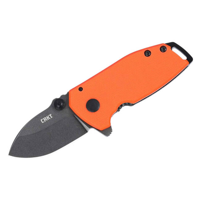 KNIFE WITH ASSISTED OPENER SQUID COMPACT G10 - ORANGE - CRKT