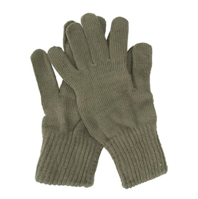 KNITTED GLOVES - EAST GERMAN MILITARY SURPLUS - LIKE NEW