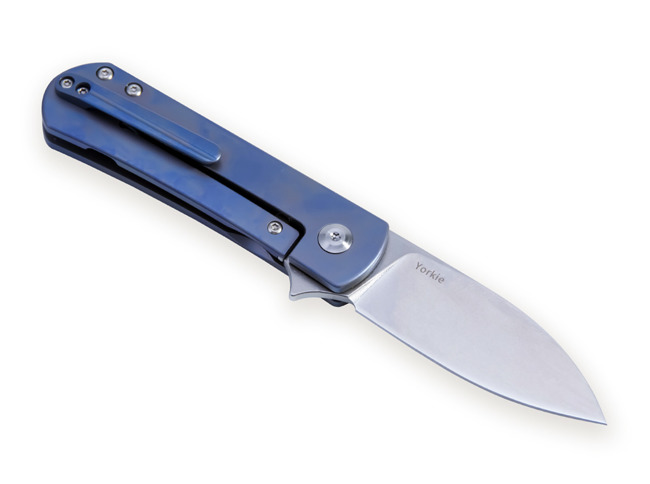 Kizer Yorkie Blue Knife