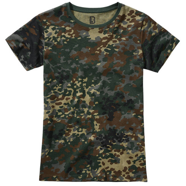 LADIES COTTON T-SHIRT -  FLECKTARN  - BRANDIT