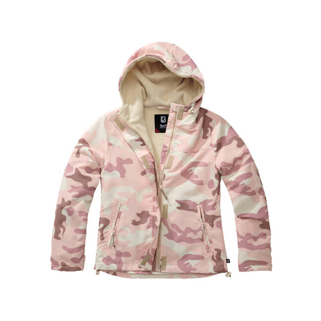 LADIES JACKET - FRONTZIP WINDBREAKER -  CANDY CAMO - BRANDIT 