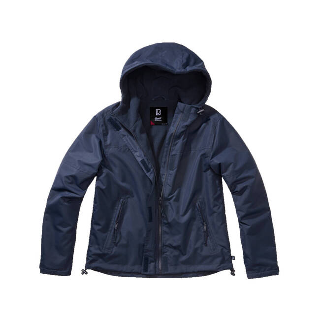 LADIES JACKET - FRONTZIP WINDBREAKER - NAVY - BRANDIT 